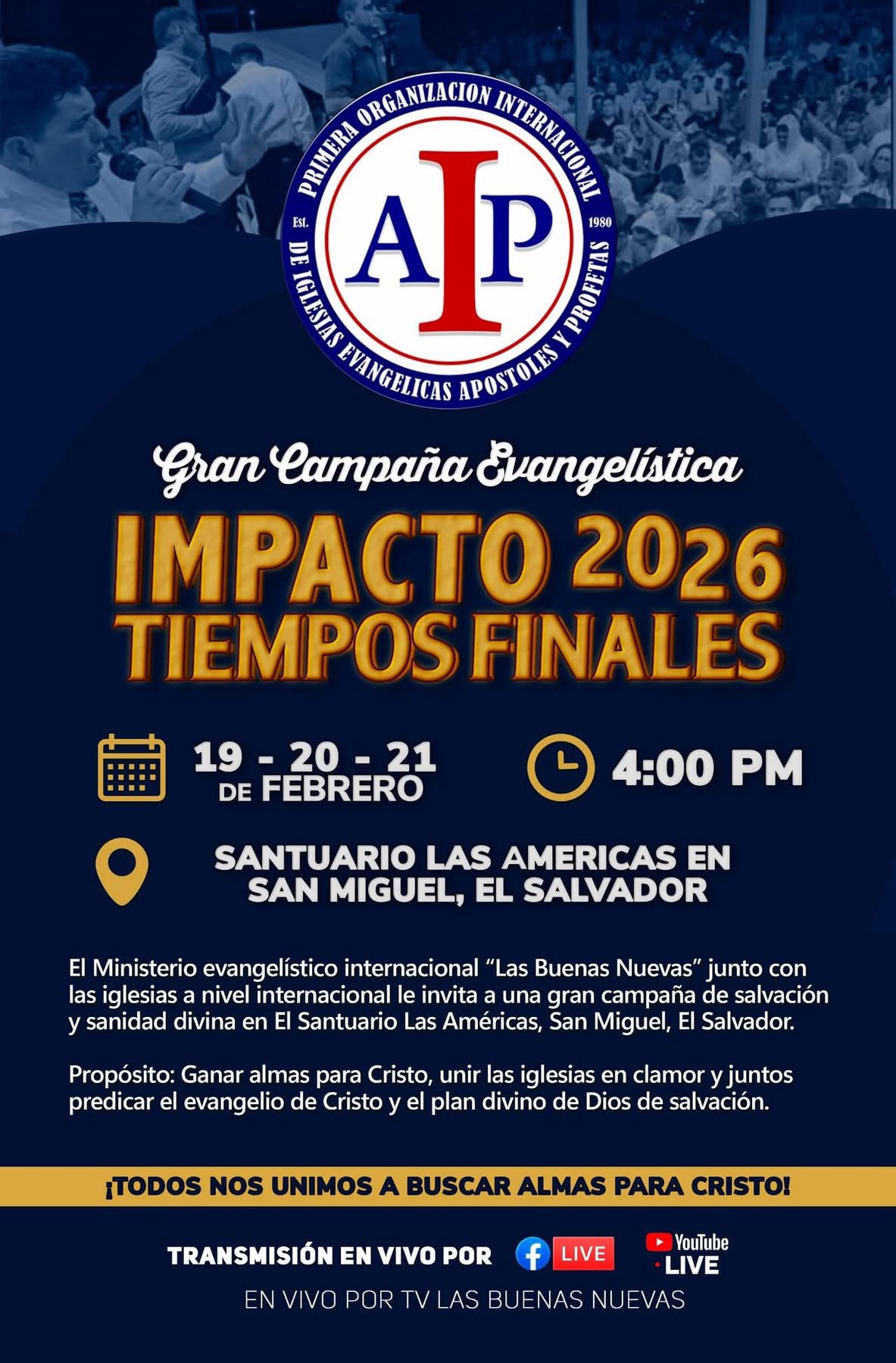Gran Campaña Evangelistica IMPACTÓ 2026